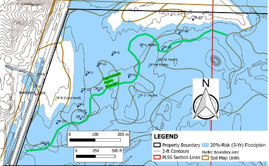 GIS Map of Hydric Soils